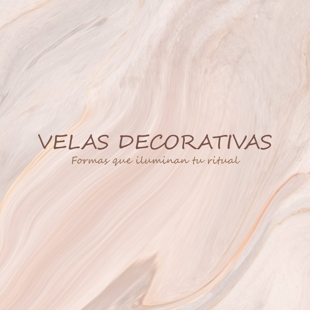 Velas decorativas